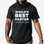 World's Best Farter I Mean Father - Dad T-Shirt for Men