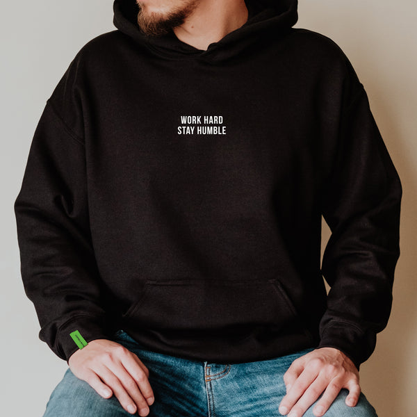 Work Hard Stay Humble - Motivational Hoodie