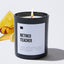 Retired Teacher - Black Luxury Candle 62 Hours