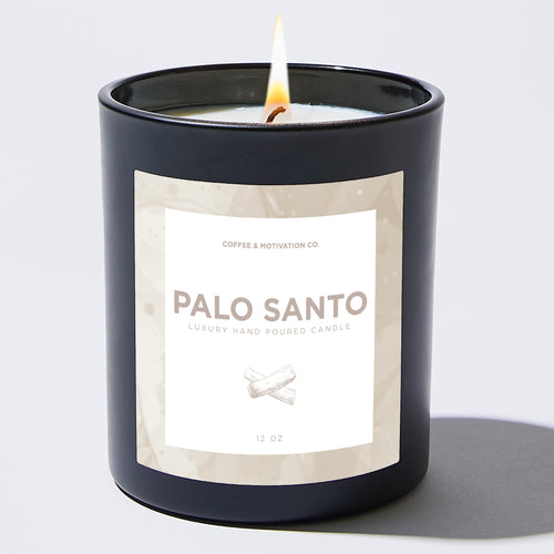 Palo Santo - Black Luxury Candle 62 Hours