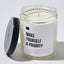 Make Yourself A Priority - Luxury Candle Jar 35 Hours