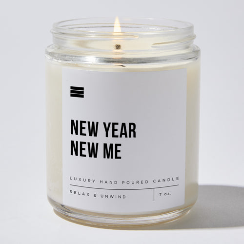 New Year New Me - Luxury Candle Jar 35 Hours