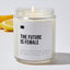 The Future Is Female - Luxury Candle Jar 35 Hours