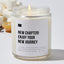 New Chapter! Enjoy Your New Journey - Luxury Candle Jar 35 Hours