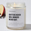 Quitters Never Win. Winners Never Quit. - Motivational Luxury Candle