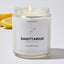 Sagittarius - Zodiac Luxury Candle